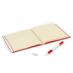 Klocki LEGO LEGO  CZERWONY kwadratowy notatnik LEGO AKCESORIA